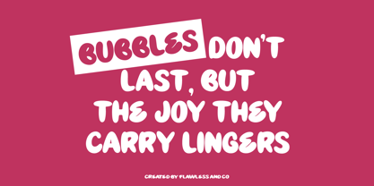 Hackbubble Font Poster 4