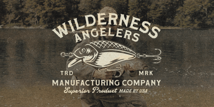 Anglers Harbor Font Poster 5