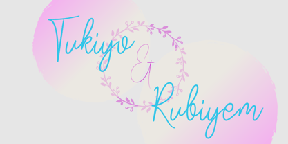 Goresant Script Font Poster 4