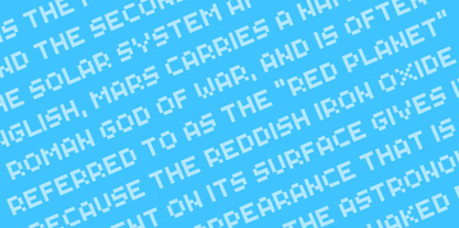 Nanobit Font Poster 7