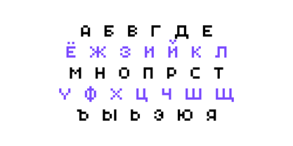 Nanobit Font Poster 12