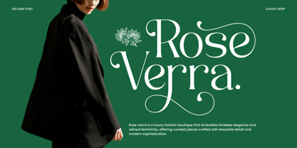 Helvare Font Poster 4