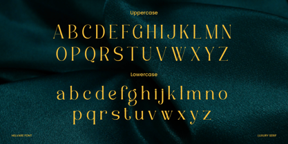 Helvare Font Poster 7