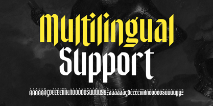 Nightwoe Font Poster 12