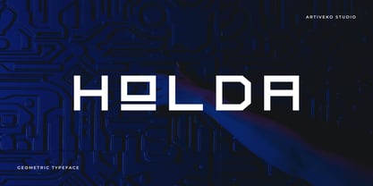 Holda Font Poster 1