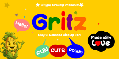 Gritz Font Poster 1