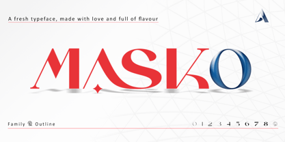 Masko Font Poster 1
