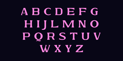 Vandguds Font Poster 3