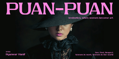 Vandguds Font Poster 7