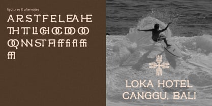 La Paneru Font Poster 2
