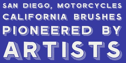 Santa Barbara Pro Font Poster 7