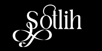 Sotlih Font Poster 1