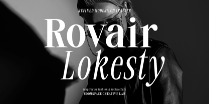 Rovair Lekosty Font Poster 1