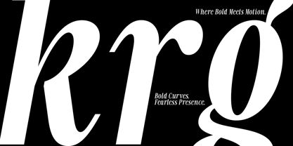Rovair Lekosty Font Poster 5
