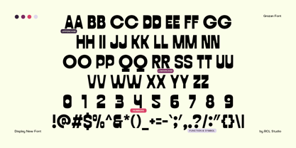 Grozan Font Poster 10