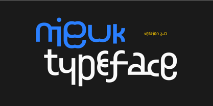 Nieuk Font Poster 1