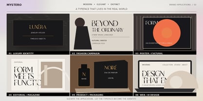 MyStero Font Poster 3