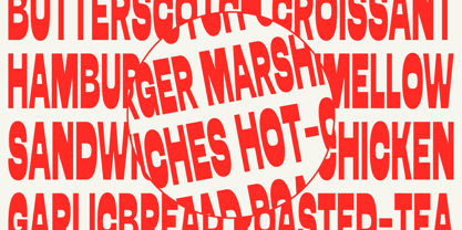 Housend Font Poster 2