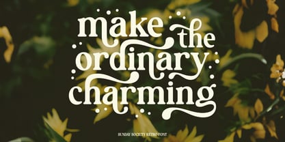 Sunday Society Font Poster 4