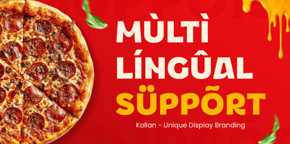Kollan Font Poster 12