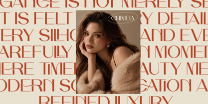 Chimela Font Poster 2