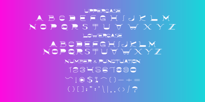 Moctra Font Poster 6