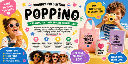 Bloopie Font Poster 1