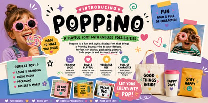 Bloopie Font Poster 2