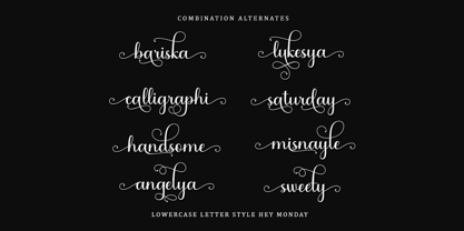 Mondeya Font Poster 3