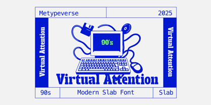 Afterspace Font Poster 2