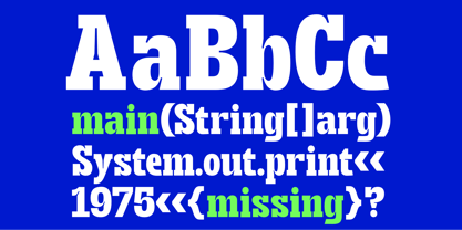 Afterspace Font Poster 8