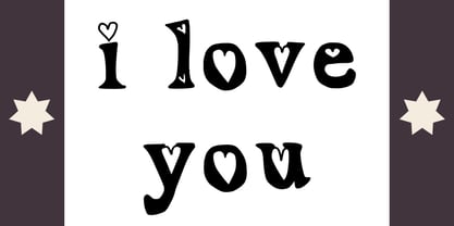 Heartsy Font Poster 2