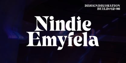 Gimela Font Poster 9
