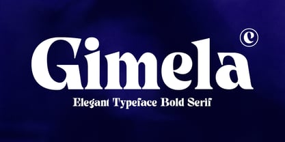 Gimela Font Poster 1