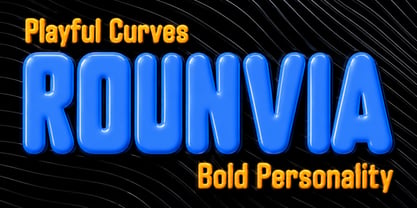 Rounvia Font Poster 1