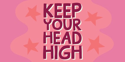 Keep It Real Font Poster 6