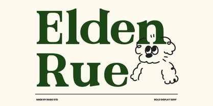 Elden Rue Font Poster 1