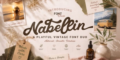 Nabellin Font Poster 1