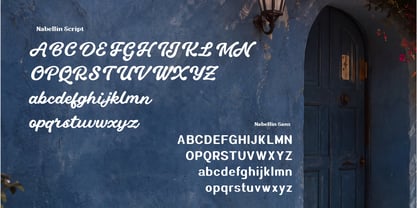 Nabellin Font Poster 12