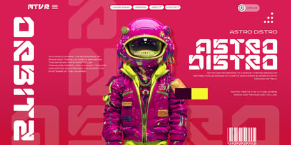 Bytron Font Poster 6