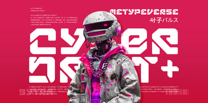 Bytron Font Poster 2