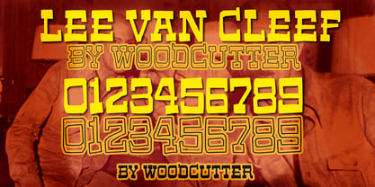 Lee Van Cleef Font Poster 6