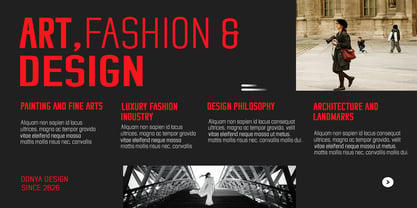 Giselax Font Poster 7