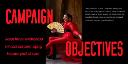 Giselax Font Poster 2