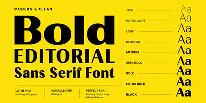 Bargalis Font Poster 4