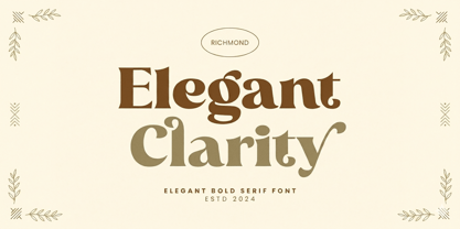 Richmound Font Poster 9