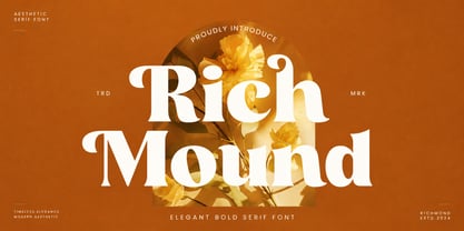 Richmound Font Poster 1