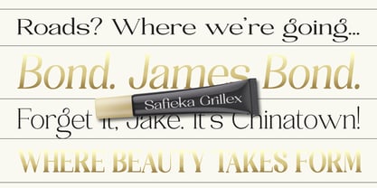 Safieka Grillex Font Poster 7