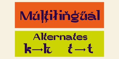 Katsuko Font Poster 10