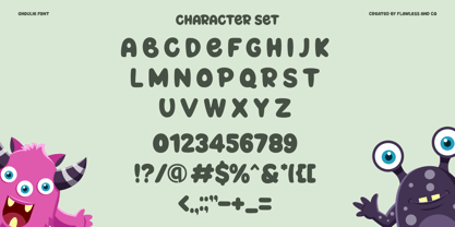 Ghoulie Font Poster 8
